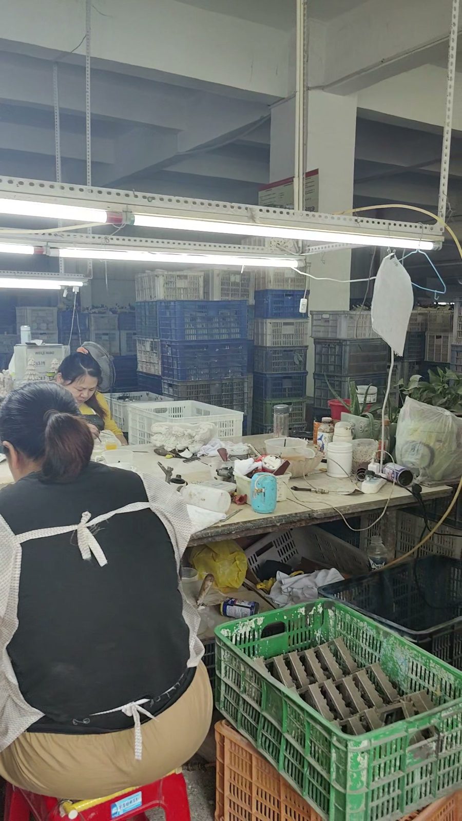 Hand finishing process
